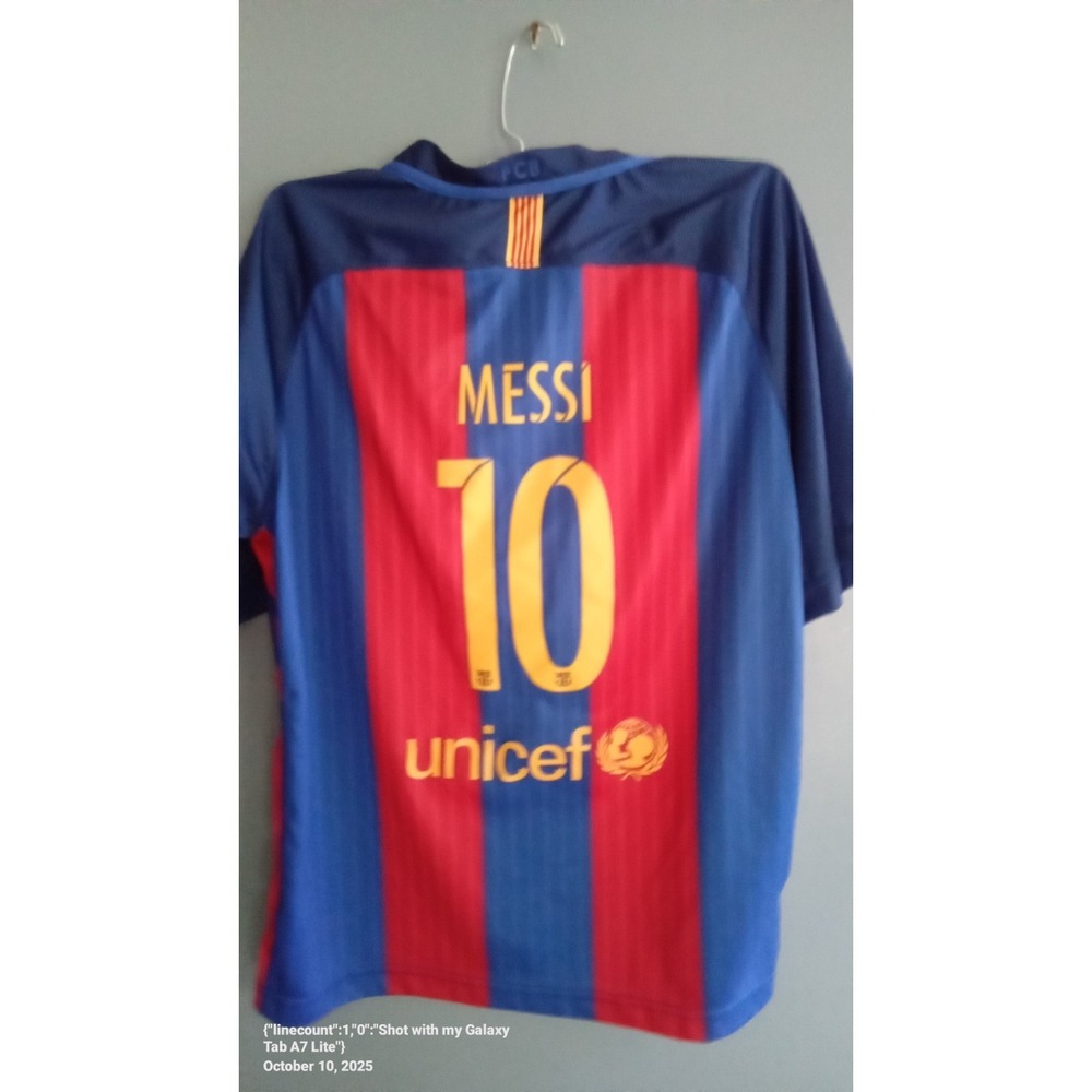 Messi 10‎ Barcelona FCB Soccer Jersey Football Shirt